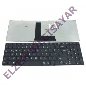 Toshiba Satellite C50-B C50D-B C55-B C55D-B C50A-B Siyah Klavye Cerceveli