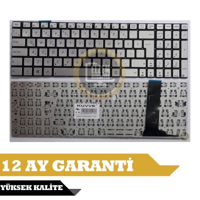 0kn0- m31us13 Notebook Klavye (GÜMÜS GRİ)