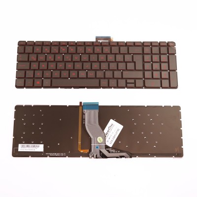 Hp Pavilion 15-Ab 15-Ak 15-Ab000 ,15AU , 15-BC ,KLAVYE SİYAH BÜYÜK ENTER KIRMIZI (IŞIKLI KLAVYE) Hp Pavilion 15-Ab 15-Ak 15-Ab000 ,15AU , 15-BC ,KLAVYE SİYAH BÜYÜK ENTER KIRMIZI (IŞIKLI KLAVYE)