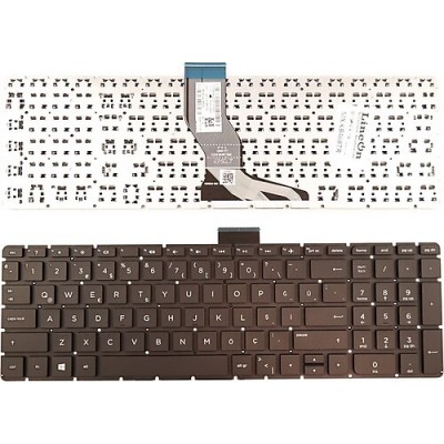 HP PAVİLİON 15-AB 15-AK 15-AB000 ,15AU , 15-BC ,KLAVYE SİYAH KÜÇÜK ENTER